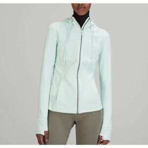 Lululemon Hooded Define Jacket *Nulu Delicate Mint Full Zip Women's Size 12